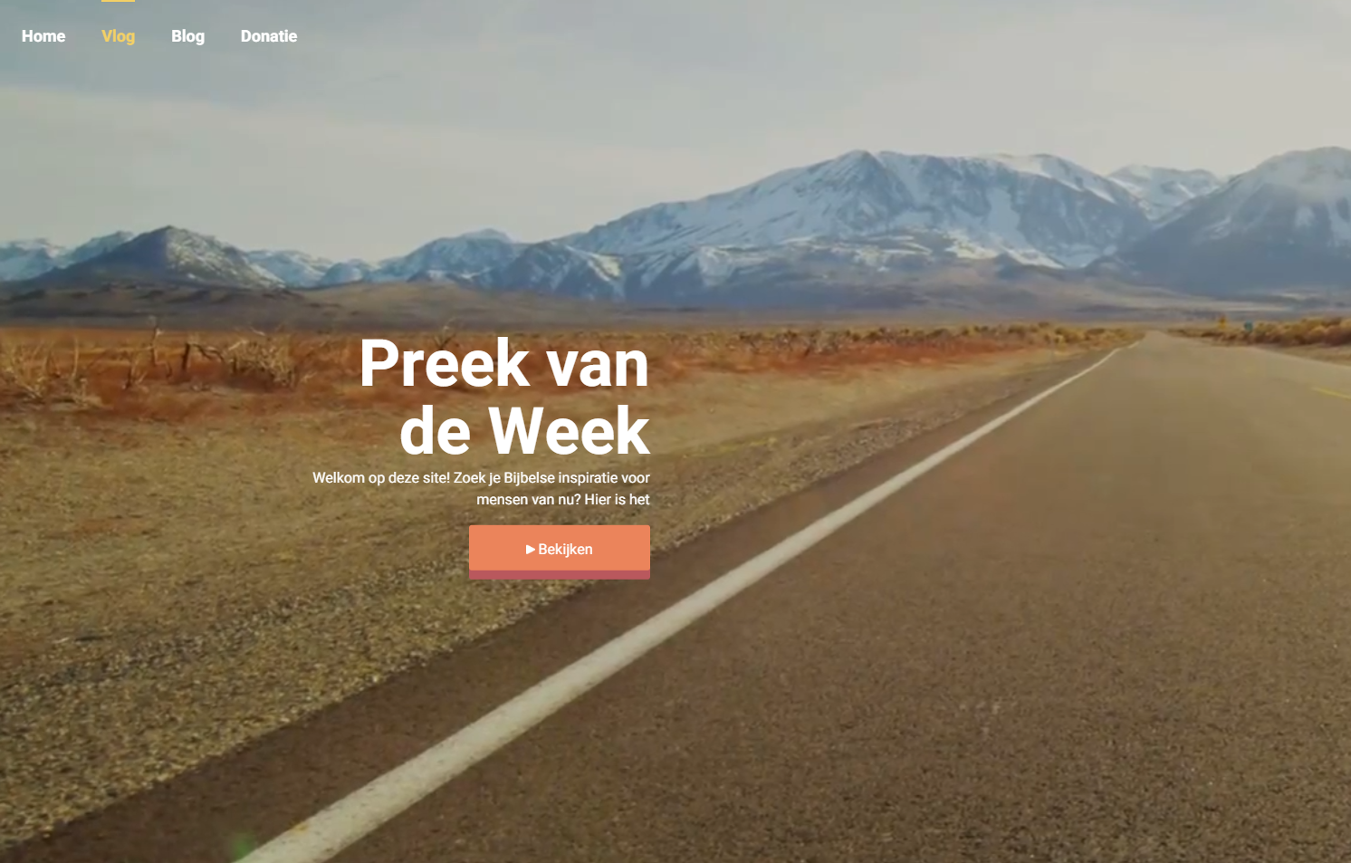 Preek van de week